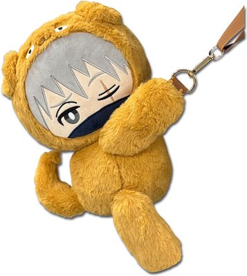 Naruto | Kakashi Hatake (Chibi) - Tan Dog Kigurumi | 10'' Plush Shoulder Bag