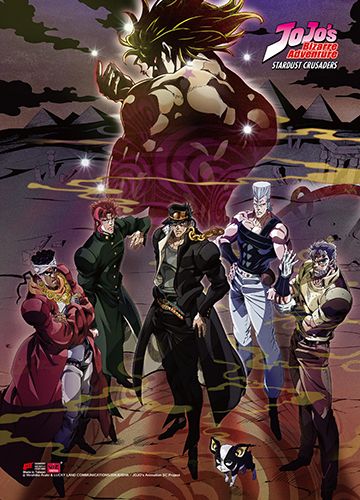 JoJo's Bizarre Adventure: Stardust Crusaders | Main Characters - Key Art | Wall Scroll