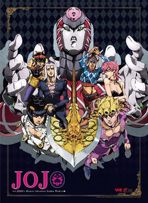 JoJo's Bizarre Adventure: Golden Wind | Main Characters - Key Art | Wall Scroll