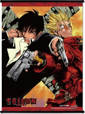 Trigun | Vash & Nicholas - Key Art | SS Wall Scroll