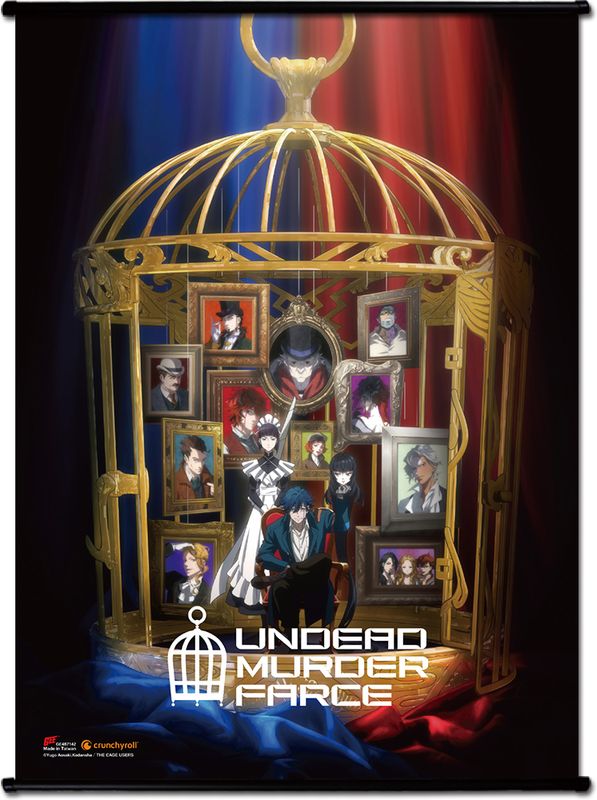 Undead Murder Farce | Main Characters - Key Art | Wall Scroll
