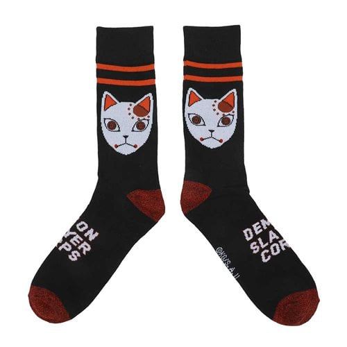 Demon Slayer | Main Characters - Clothing Patterns | 5-Pair Crew Sock Pack