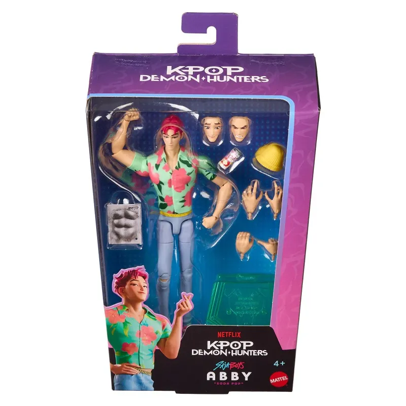KPop Demon Hunters | Abby - Saja Boys ''Soda Pop'' Attire | Action Figure