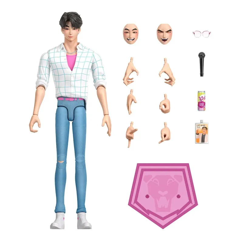KPop Demon Hunters | Jinu - Saja Boys ''Soda Pop'' Attire | Action Figure