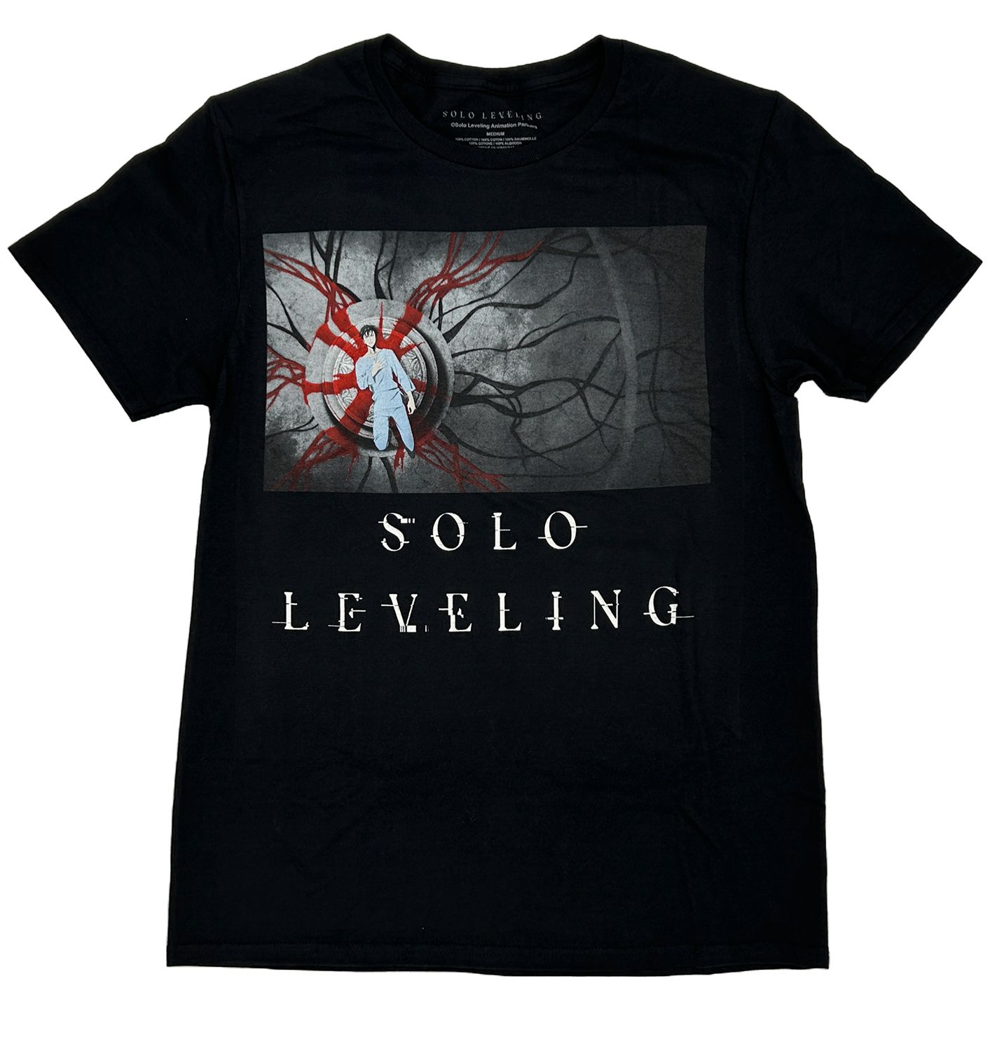 Solo Leveling | Sung Jinwoo - Dying On Alter | Men's Black T-Shirt