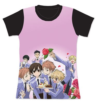 Ouran H.S. Host Club - Group Jrs. Sublimation T-Shirt Xxl Ouran H.S. Host Club - Group Jrs. Sublimation T-Shirt Xxl
