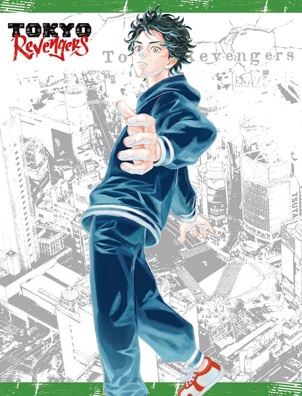 Tokyo Revengers - Cover Art #5 Sublimation Throw Blanket