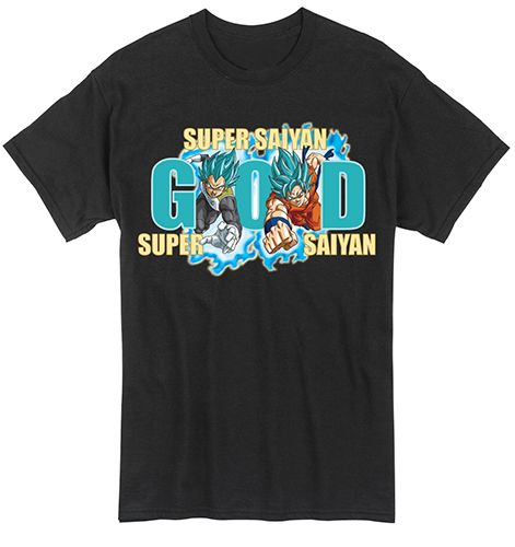 Dragon Ball Super - Ssgss Goku & Vegeta T-Shirt S Dragon Ball Super - Ssgss Goku & Vegeta T-Shirt S