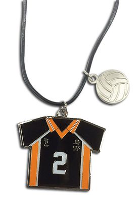 Haikyu!! - Number 2 Team Uniform Necklace Haikyu!! - Number 2 Team Uniform Necklace