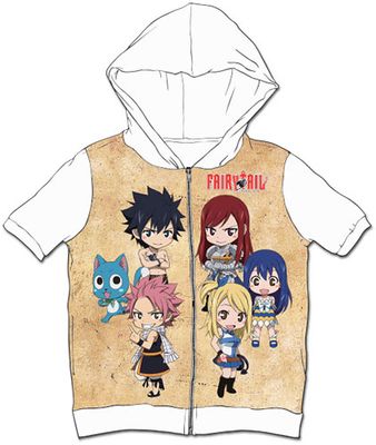 Fairy Tail - Sd Group Sublimation Hoodie Xl