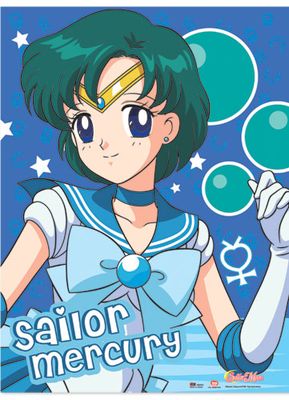 Sailormoon Sailor Mercury Wallscroll