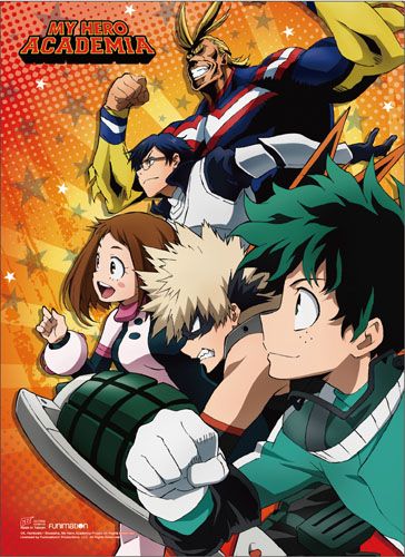 My Hero Academia - Group 02 Wall Scroll