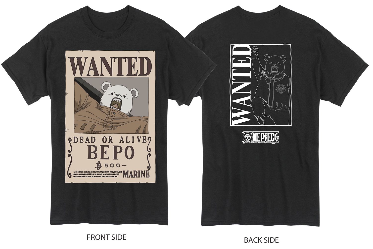 One Piece - Wanted Poster Bepo T-Shirt M