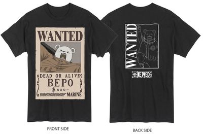 One Piece - Wanted Poster Bepo T-Shirt M One Piece - Wanted Poster Bepo T-Shirt M