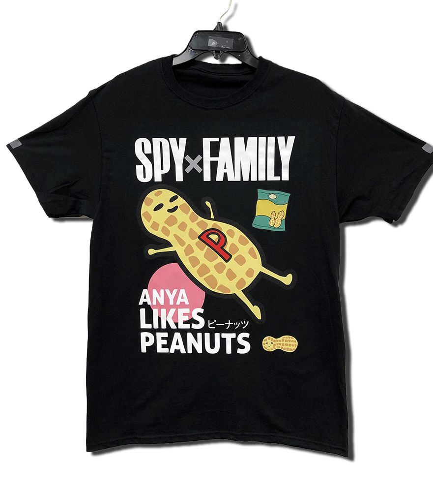 Spy X Family - Anya Likes Peanuts #B Men'S T-Shirt S Spy X Family - Anya Likes Peanuts #B Men'S T-Shirt S