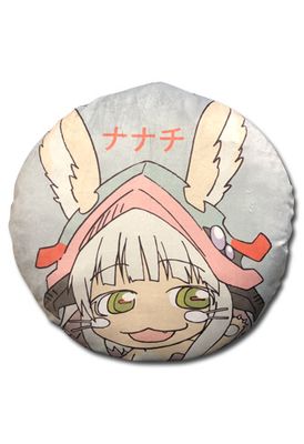 Made In Abyss - Red Round Throw Pillow