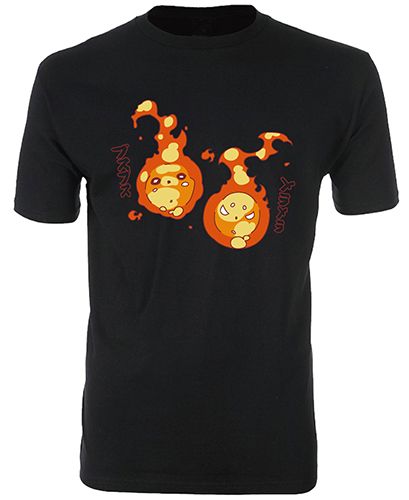 Fire Force - Pusu Pusu & Mera Mera Men'S T-Shirt M