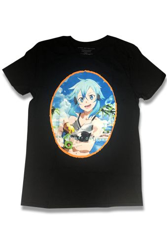 Sword Art Online 2 - Sinon Water Gun Men'S T-Shirt L