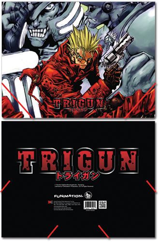 Trigun Group Elastic Band Document File Folder