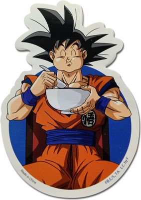 Dragon Ball Super- Goku Feast Sticker 4''H