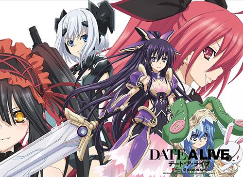 Date A Live - Main 4 With Kurumi Fabric Poster