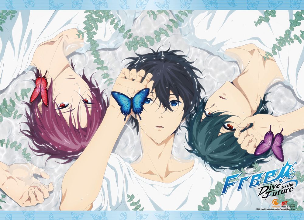 Free!S3 - Group_Fantasy Style Wall Scroll