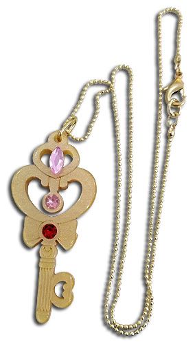 Sailor Moon R - Time Key Acrylic Necklace Sailor Moon R - Time Key Acrylic Necklace