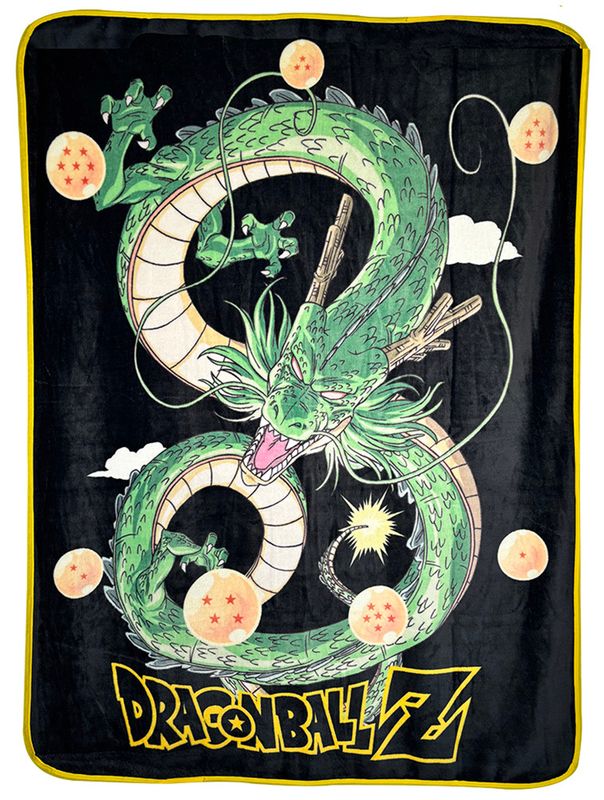Dbz - Shenron Theme Throw Blanket