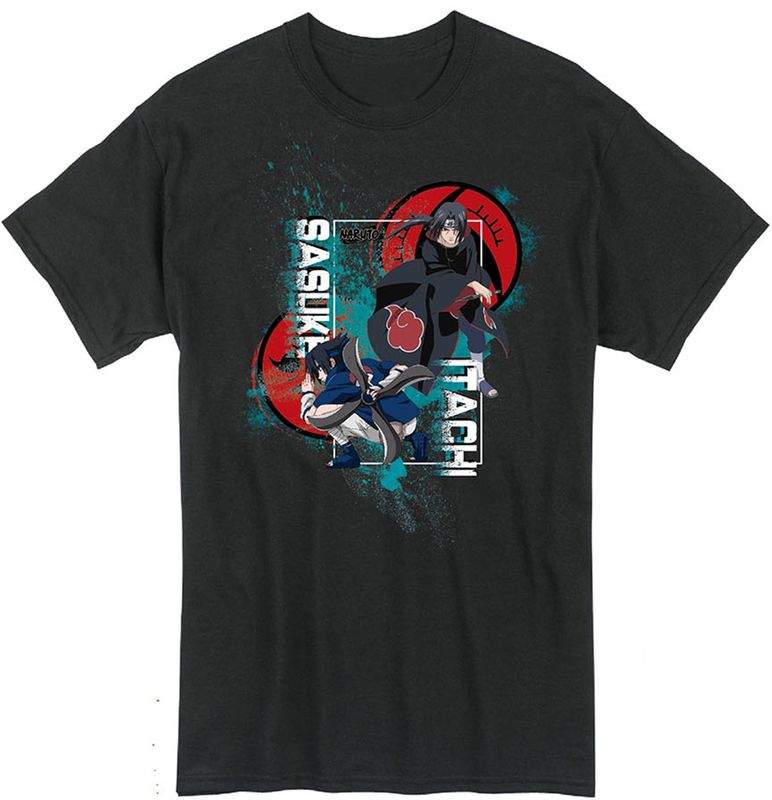 Naruto - Itachi & Sasuke 01 Men'S T-Shirt 2Xl