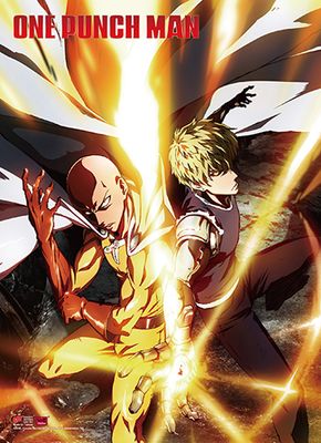 One Punch Man - Key Art 3 High-End Wall Scroll