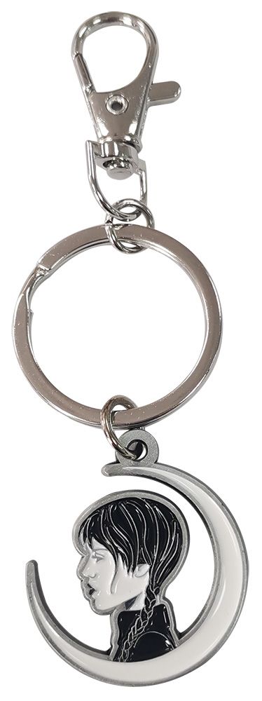 Wednesday - Wednesday Crescent Moon Keychain