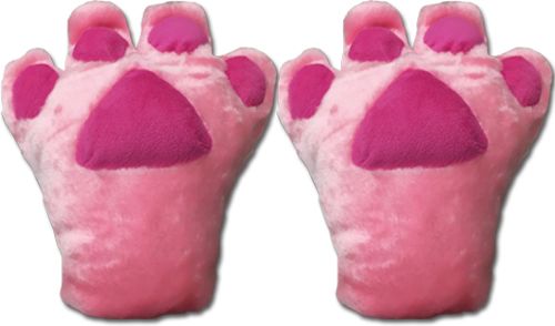 Great Eastern - Dark Pink Paw Plush Glove