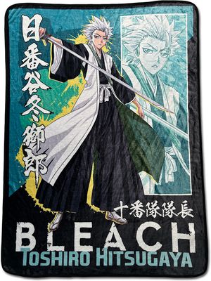 Bleach - Toshiro Hitsugaya Character Art Throw Blanket