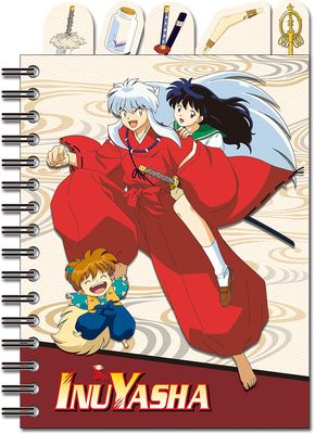 Inuyasha - Japanese Style Group Tabbed Notebook