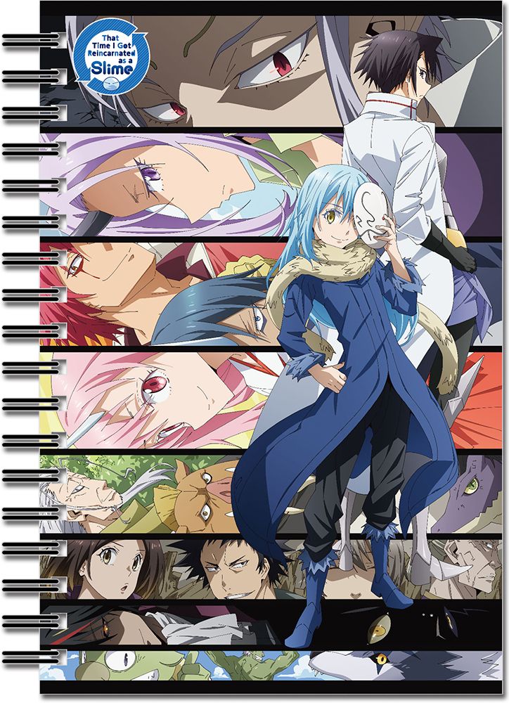 That Time I Got Reincarnated As A Slime S2- Key Art1 Hardcover Notebook