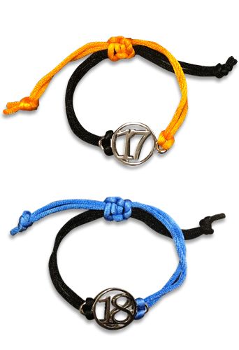 Dragon Ball Z - Android 17 & 18 Bracelet Set