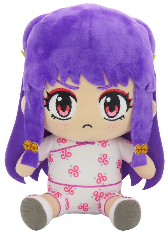 Ranma 1/2 - Shampoo Sitting Pose Plush 7''H