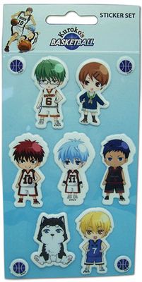 Kuroko'S Basketball - Puffy Sd Sticker Set