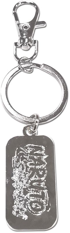 Naruto Shippuden - Logo Metal Keychain