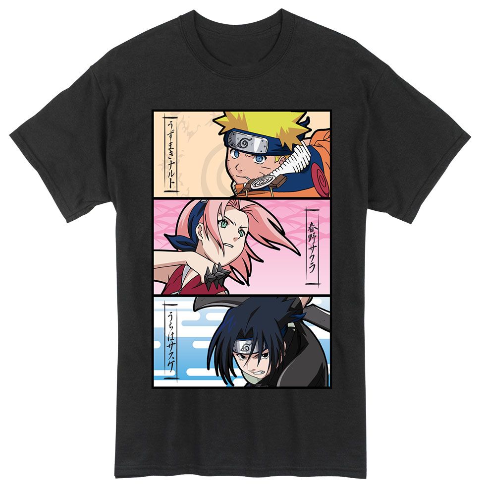 Naruto - Naruto, Sakura And Sasuke T-Shirt 2Xl