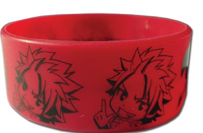 Fairy Tail - Natsu Sd Pvc Wristband Fairy Tail - Natsu Sd Pvc Wristband