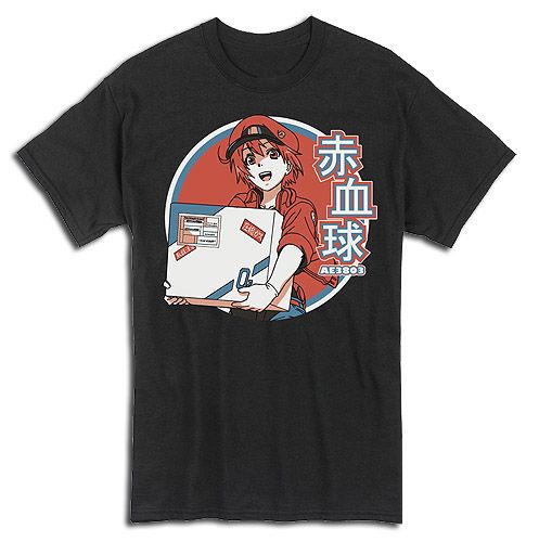 Cells At Work! - Red Blood Cell Ae3803 T-Shirt S