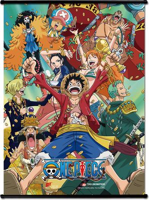 One Piece - New World Group Ss Wall Scroll One Piece - New World Group Ss Wall Scroll