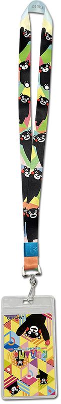 Kumamon - Kumamon Geometric Style Art Lanyard