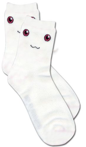 Madoka Magica - Kyubey Face Socks