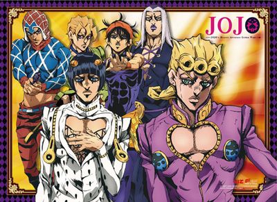 Jojo - S4 Group Wall Scroll