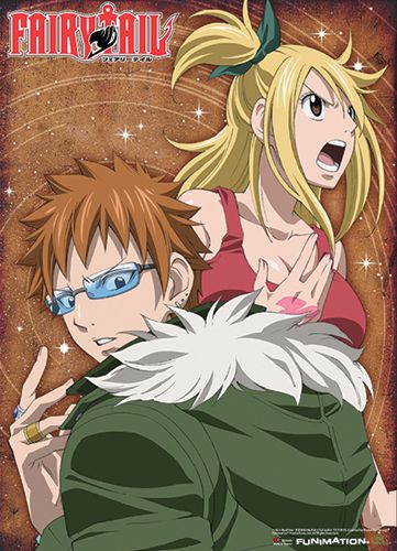 Fairy Tail Lucy & Loke Wallscroll