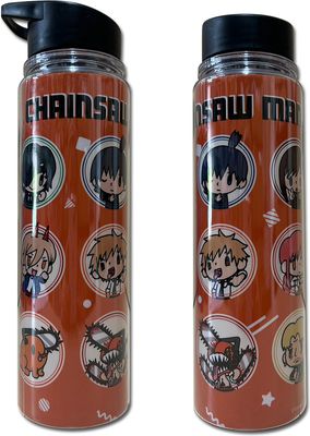 Chainsaw Man - Sd Group In The Circle Double Wall Water Bottle