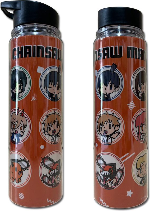 Chainsaw Man - Sd Group In The Circle Double Wall Water Bottle