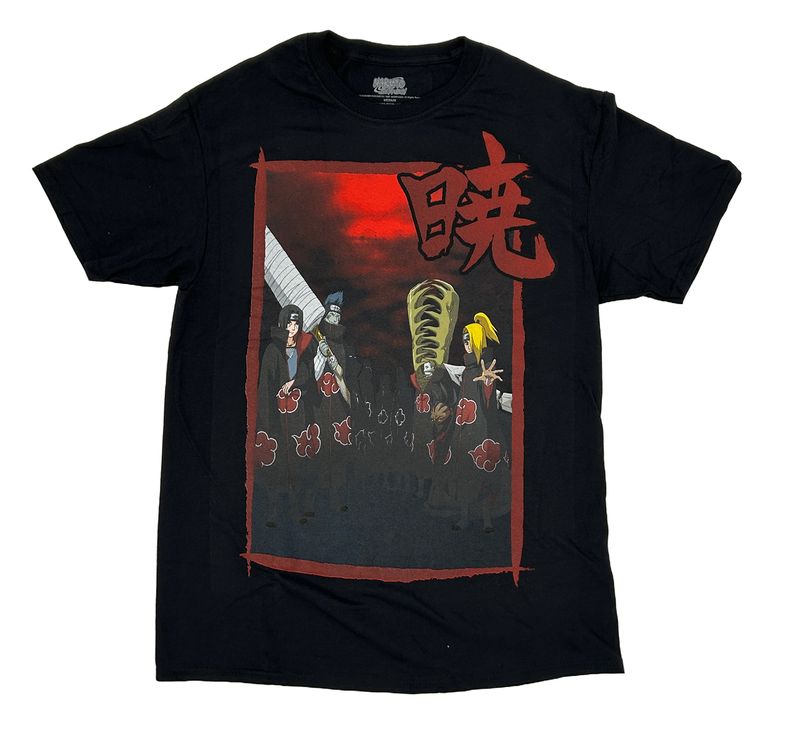 Naruto Shippuden - Akatsuki Men'S T-Shirt M